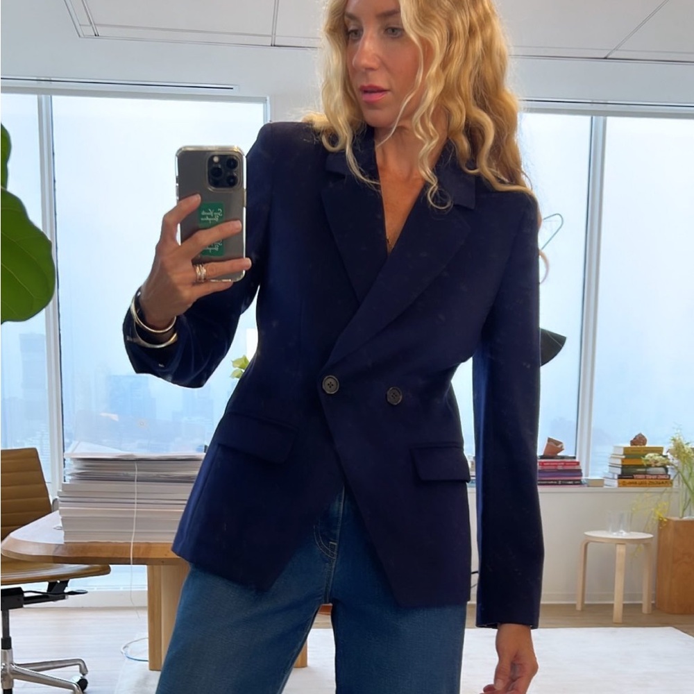 NWOT J.Crew Devon blazer in drapey flannel